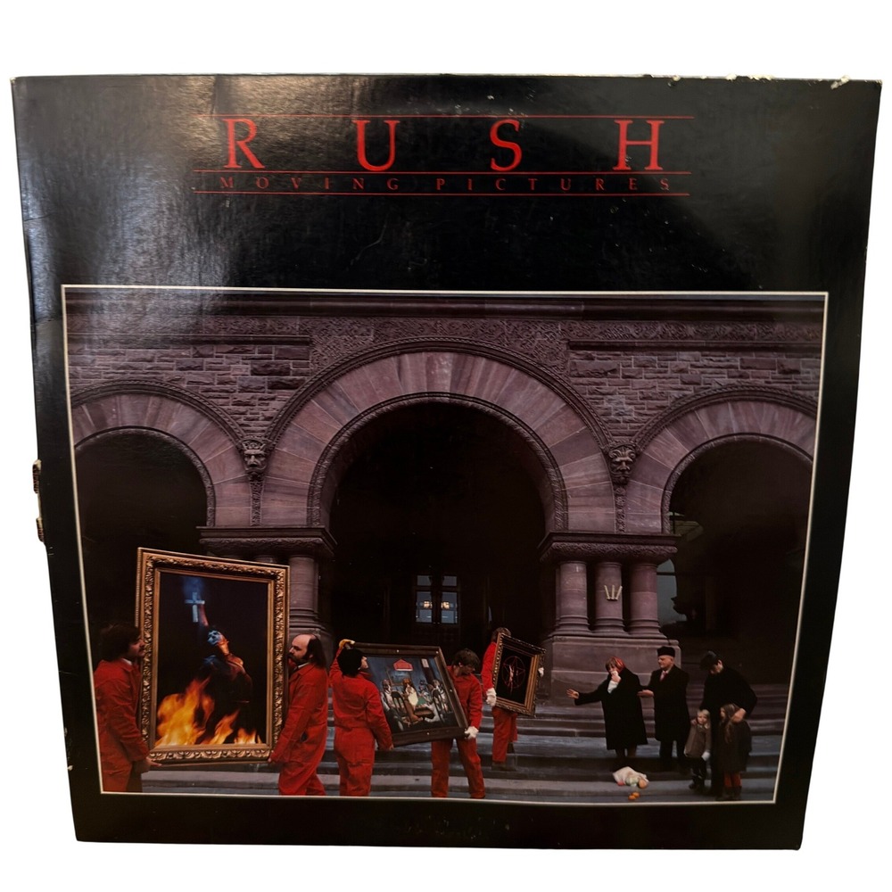 Rush Moving Pictures Vinyl LP 1981 Mercury RCA Music SRM-1-4013 Rock LP